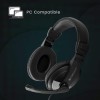 ZEBRONICS Wired On Ear Headphone GC-RB-2914 40mm Drivers Black