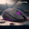ZEBRONICS Wireless Gaming Mouse ZEB-SHARK LITE 4600 DPI RGB Black