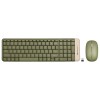 ZEBRONICS Wireless Keyboard & Mouse Combo Zeb-Companion 104 100 Keys Integrated Multimedia Keys Green