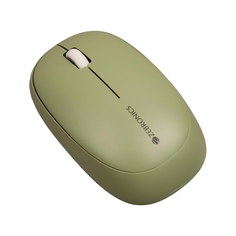 ZEBRONICS Wireless Keyboard & Mouse Combo Zeb-Companion 104 100 Keys Integrated Multimedia Keys Green