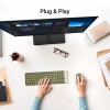 ZEBRONICS Wireless Keyboard & Mouse Combo Zeb-Companion 104 100 Keys Integrated Multimedia Keys Green