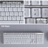 Zebronics Wireless Keyboard & Mouse Combo Zeb-Companion 104 Keys 1600 DPI White+Grey