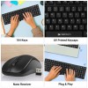 ZEBRONICS Wireless Keyboard & Mouse Combo ZEB-Companion 107 104 Keys 1200 DPI Black