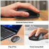 ZEBRONICS Wireless Keyboard & Mouse Combo ZEB-Companion 107 104 Keys 1200 DPI Black