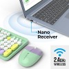 Zebronics Wireless Keyboard & Mouse Combo Zeb-Companion 301 104 Keys 1600 DPI Garden