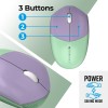 Zebronics Wireless Keyboard & Mouse Combo Zeb-Companion 301 104 Keys 1600 DPI Garden