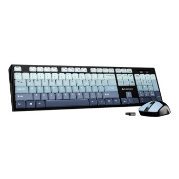 Zebronics Wireless Keyboard & Mouse Combo Zeb-Companion 304 104 Keys 1600 DPI Companion 304 Green
