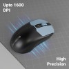 Zebronics Wireless Keyboard & Mouse Combo Zeb-Companion 304 104 Keys 1600 DPI Companion 304 Green