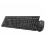 Zebronics Wireless Keyboard & Mouse Combo ZEB-COMPANION 500 2.4GHz Black
