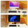 ZEBRONICS Wireless Keyboard & Mouse Combo ZEB-COMPANION 83 Keys AI Assist Key 1600 DPI Black+Grey