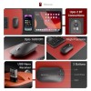 Zebronics Wireless Keyboard & Mouse Combo ZEB Scissor Switch, Multi BT Toggle, Type-C Charging, Black
