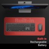 Zebronics Wireless Keyboard & Mouse Combo ZEB Scissor Switch, Multi BT Toggle, Type-C Charging, Black
