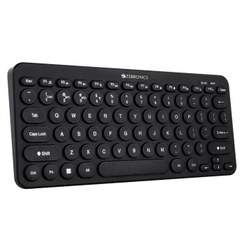 ZEBRONICS Wireless Keyboard Zeb-K4000MW 2.4GHz Black