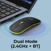 ZEBRONICS Wireless Mouse ZEB-BLANC 1600 DPI Rechargeable Black