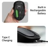 ZEBRONICS Wireless Mouse ZEB-CHARM Dual Mode 1600 DPI Metallic Grey