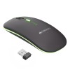 Zebronics Wireless Mouse ZEB Dual Mode 2.4GHz BT 1600 DPI Grey