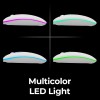 Zebronics Wireless Mouse ZEB Dual Mode 2.4GHz + BT 1600 DPI White