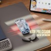 ZEBRONICS Wireless Mouse ZEB-Glassy 10 Dual Mode 1600 DPI Dark Blue