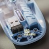 ZEBRONICS Wireless Mouse ZEB-Glassy 10 Dual Mode 1600 DPI Dark Blue