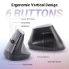 ZEBRONICS Wireless Mouse Zeb-Jaguar V Dual Mode 1600 DPI Black