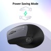 ZEBRONICS Wireless Mouse Zeb-Jaguar V Dual Mode 1600 DPI Black