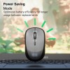 ZEBRONICS Wireless Mouse ZEB-PULSE100 Dual Mode 1600 DPI Black + Grey