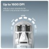 ZEBRONICS Wireless Mouse Zeb-Sheer Pro Up to 1600 DPI Dual Mode Blue