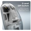 ZEBRONICS Wireless Mouse Zeb-Sheer Pro Up to 1600 DPI Dual Mode Blue