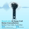 realme Buds T200x True Wireless Earbuds with 12.4mm Dynamic Bass Drivers, 25 dB ANC, Quad Mic (Pure Black)