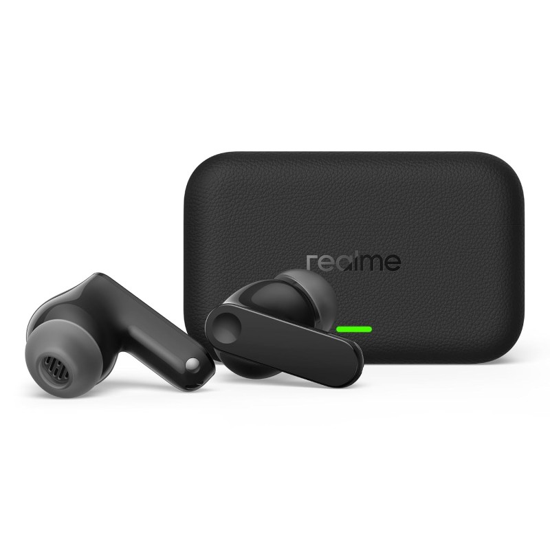 realme Buds T500 Pro TWS Earbuds with 12.4mm Drivers, Upto 50dB ANC,3D Spatial Audio, 56H Playtime (Chocolate)