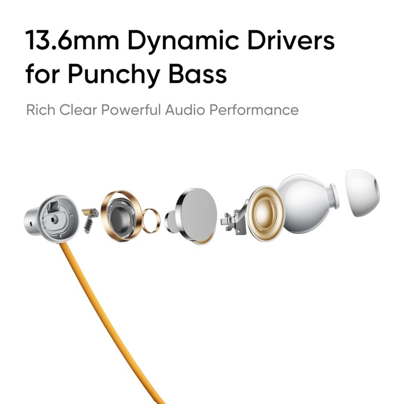 realme Buds Wireless 5 ANC in Ear Bluetooth Headphones,50dB ANC, 13.6mm Dynamic Bass (Midnight Black)