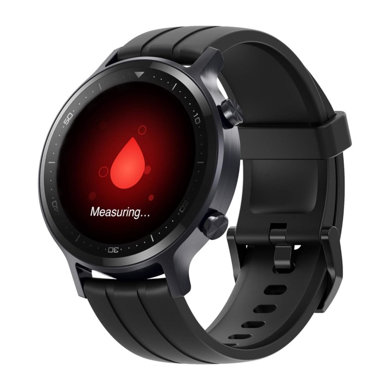 realme Smart Watch S with 3.30 cm (1.3") TFT-LCD Touchscreen, 15 Days Battery Life,Black