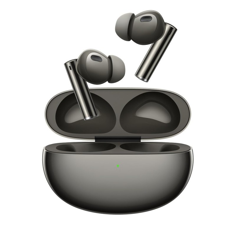 realme in Ear Wireless Buds Air 6 Pro with Dual Drivers(11Mm+6Mmtweeter),40 Hrs Play Time,50 Db ANC,Lhdc 5.0,55Ms Low Latency,360° Spatial Audio,Ip55 Dust&Water Resistant,Bt V5.3,Titanium Twilight