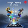 Redcop MicroSDXC Memory Card 128GB with Full Size Adapter – Upto 150MB/s |Class 10 UHS-1 V30 A1