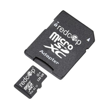 Redcop MicroSDXC Memory Card 128GB with Full Size Adapter – Upto 150MB/s |Class 10 UHS-1 V30 A1