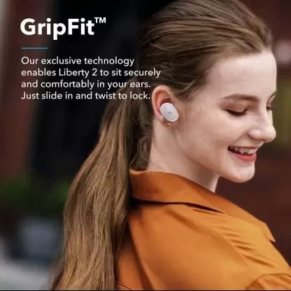 soundcore by Anker Liberty 2 Wireless Earbuds, Diamond-Inspired Drivers, 32H Playtime, HearID Personalized Sound, Bluetooth 5.0, Bluetooth Headphones, 4 Mics with Uplink Noise Cancellation (White)