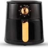 Kenstar Aster Pro 4.2L Air Fryer | Large Capacity 4.2 Litre | Oil-Free Cooking | Rapid Air Technology | Adjustable Temperature Control Black