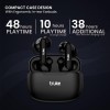 truke Air Buds Lite True Wireless in Ear Earbuds with 10H Single Charge Playtime, Gaming Mode (Black)