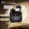 truke New Launch Buds Elite True Wireless in Ear Earbuds with 10mm Dynamic Driver, 70Hrs Battery & Fast Charging (Black)