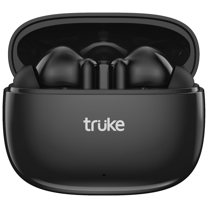truke New Launch Buds Elite True Wireless in Ear Earbuds with 10mm Dynamic Driver, 70Hrs Battery & Fast Charging (Black)