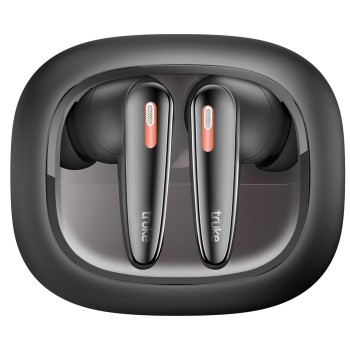 truke New Launch Crystal Bass True Wireless in Ear Earbuds with 13mm Drivers, 70H Playtime Fast Charge (Matte Black)