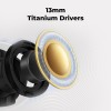 truke New Launch Mega 8 True Wireless in-Ear Earbuds with 24-Bit Spatial Audio, 70H Battery Black