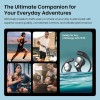 truke Newly Launched Buds Freedom Open Ear Wireless Earbuds with PureVoice™ Technology (Sunset Black)