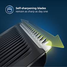 PHILIPS MG3724/30, Multigroomer, Self sharpening Blades Trimmer 60 min Runtime 7 Length Settings  (Black)