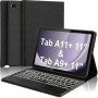 typecase Keyboard case for Samsung Galaxy Tab A11+ / A11 Plus 2025 (11 Inch) & A9+/ A9 Plus 2023 Detachable Keyboard Cover-Black