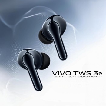 vivo TWS 3e True Wireless Earbuds | Bluetooth 5.3, AI Noise Cancellation, 42H Battery, 88ms Low Latency, Dual Device Pairing, IP54 Splash Resistant – (Dark Indigo)