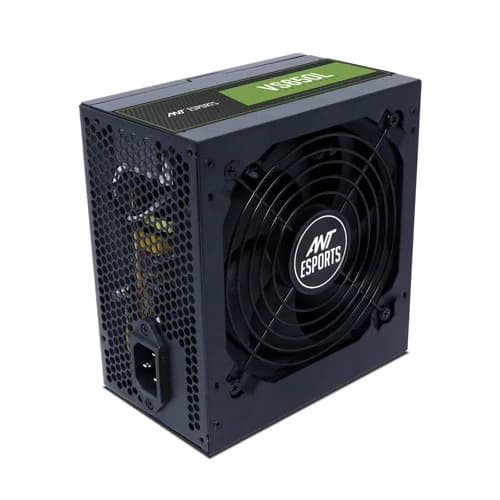 Ant Esports VS650L 650 Watts Gaming PSU with 5 SATA Cables  (Black)