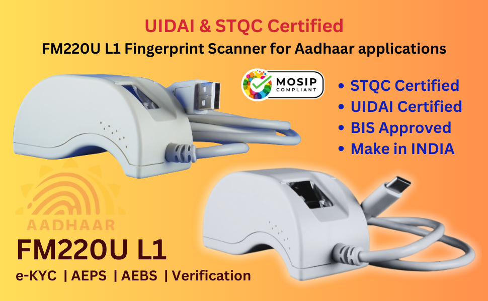 Access-FM220U-L1-Optical-USB-Scanner-L1